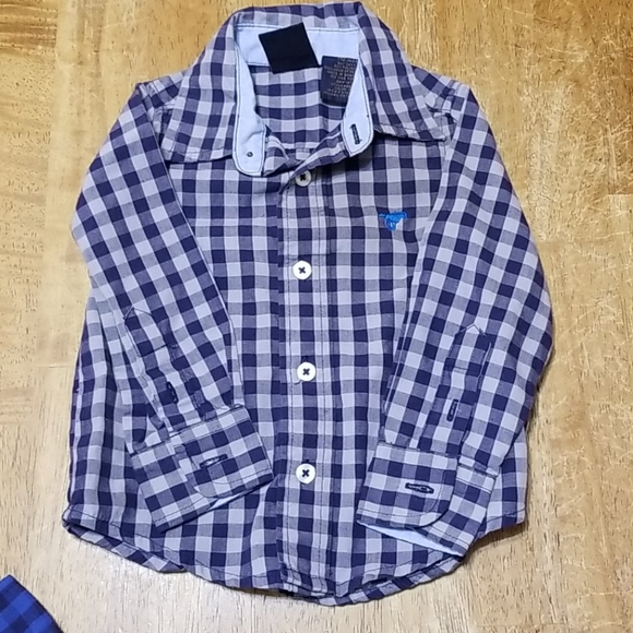 Wrangler 12 month button up shirts 2 - Picture 7 of 10